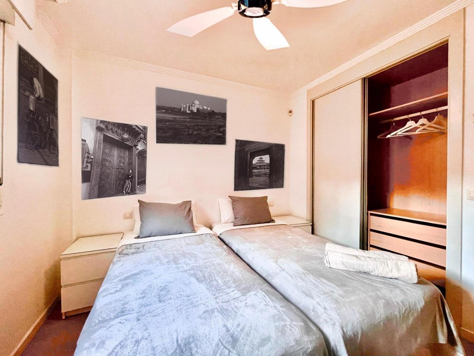 Maravilloso Apartamento Centrico De 70M2, Jardin Propio 40M2 Con Piscina Para Ninos Y Parking Opcional Malaga Ngoại thất bức ảnh